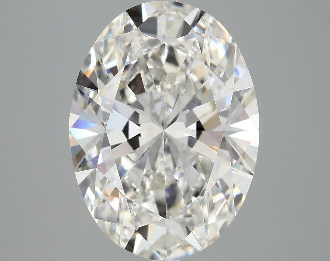 4.08 ct. oval Lab Grown Diamond front image