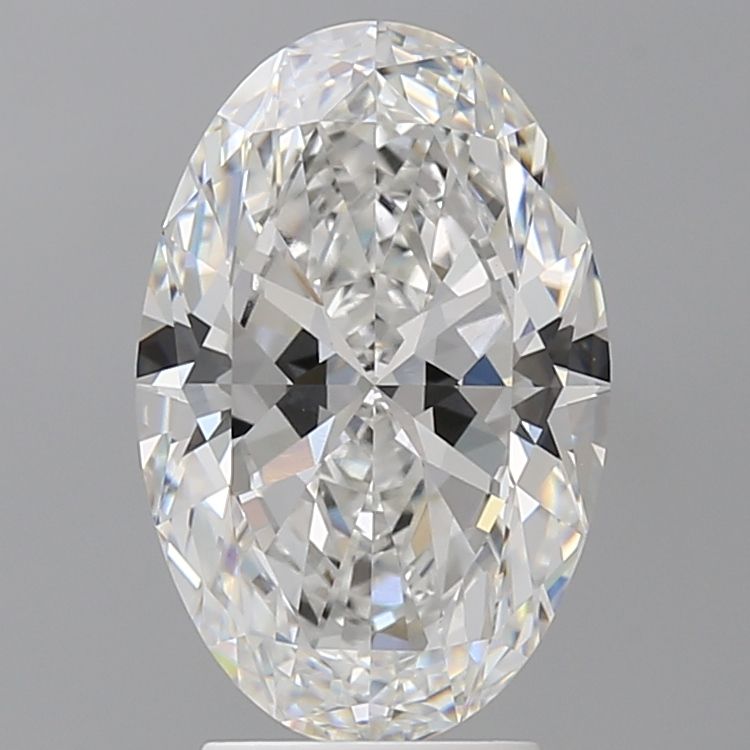 3.52 ct. oval Lab Grown Diamond front image