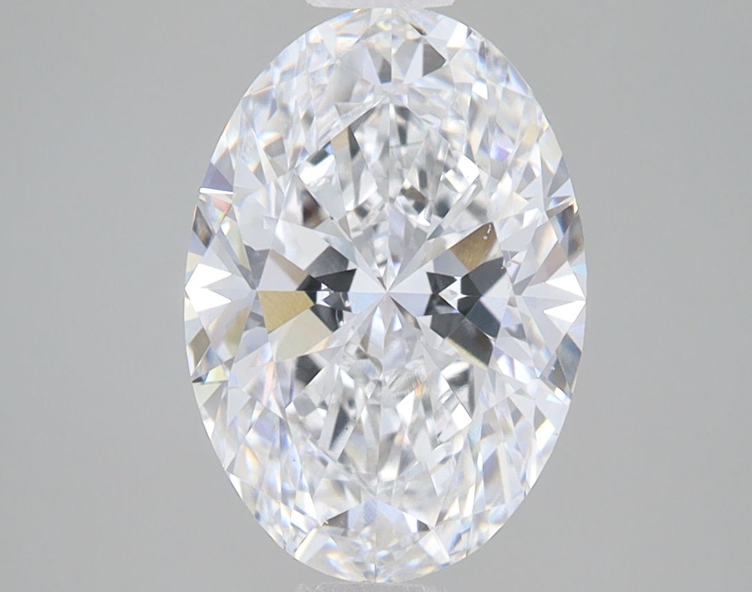 3.01 ct. oval Lab Grown Diamond front image