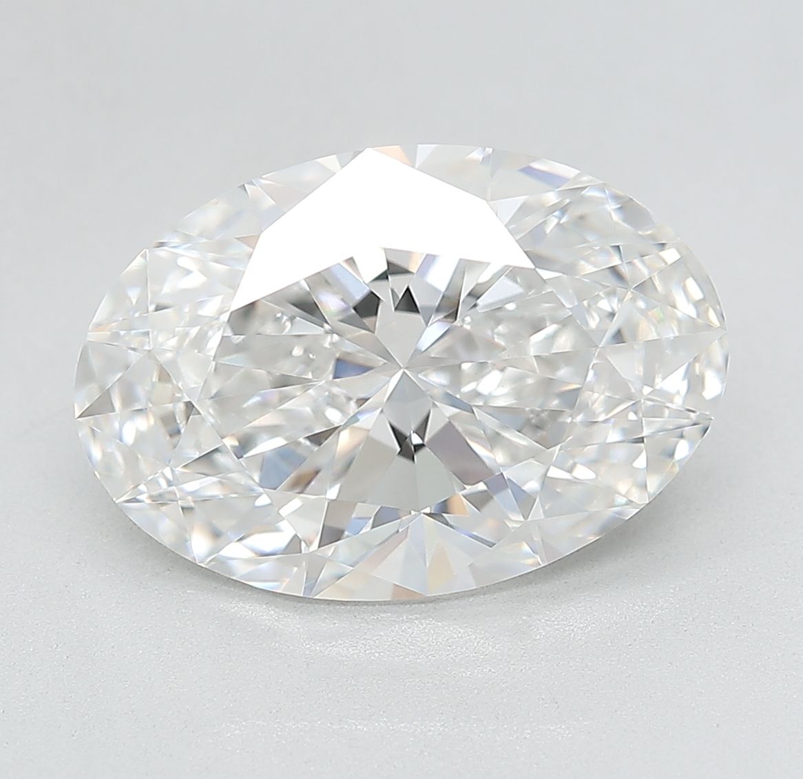4.91 ct. oval Lab Grown Diamond front image