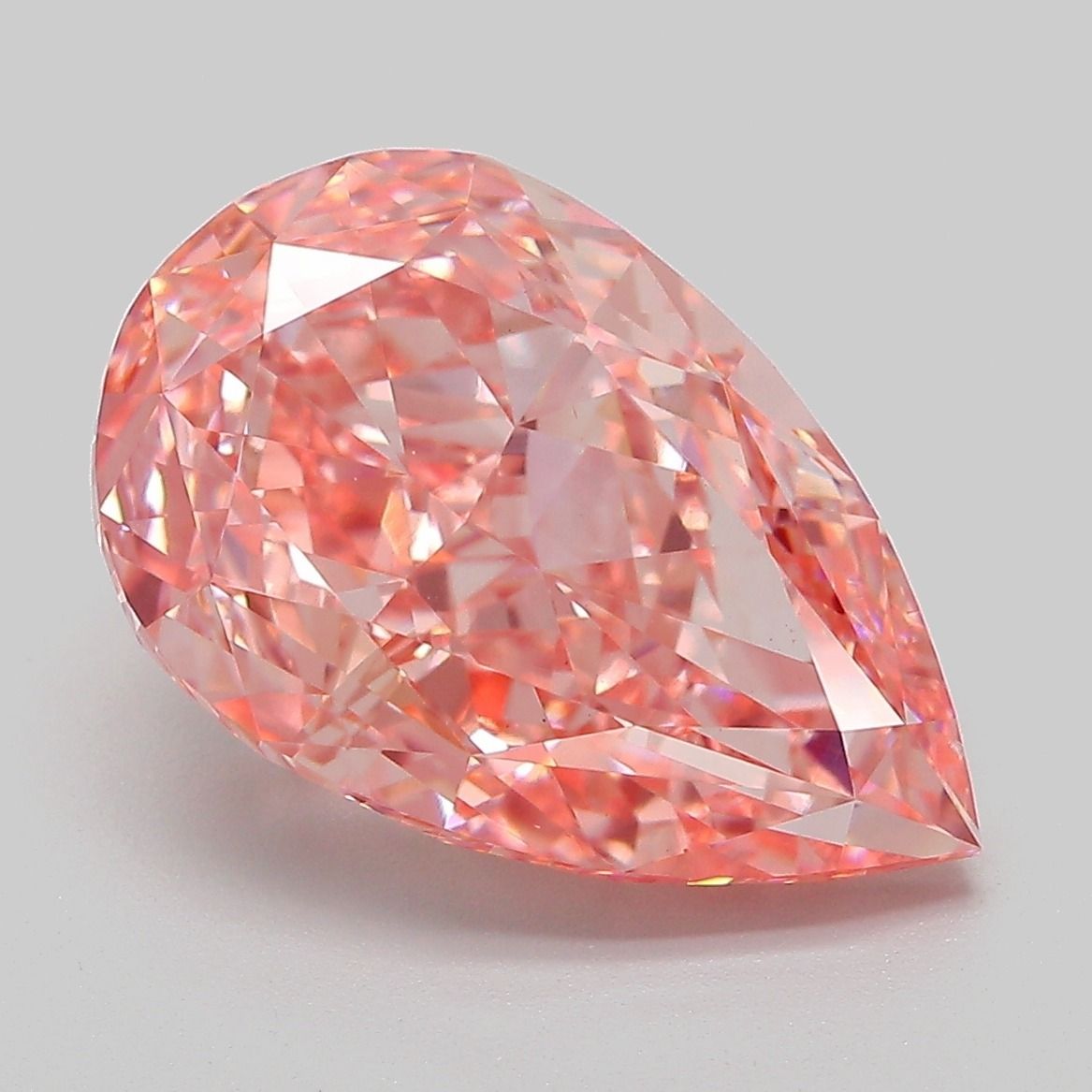 6.84 ct. pear Lab Grown Diamond front image