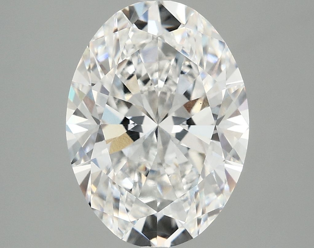 3.93 ct. oval Lab Grown Diamond front image