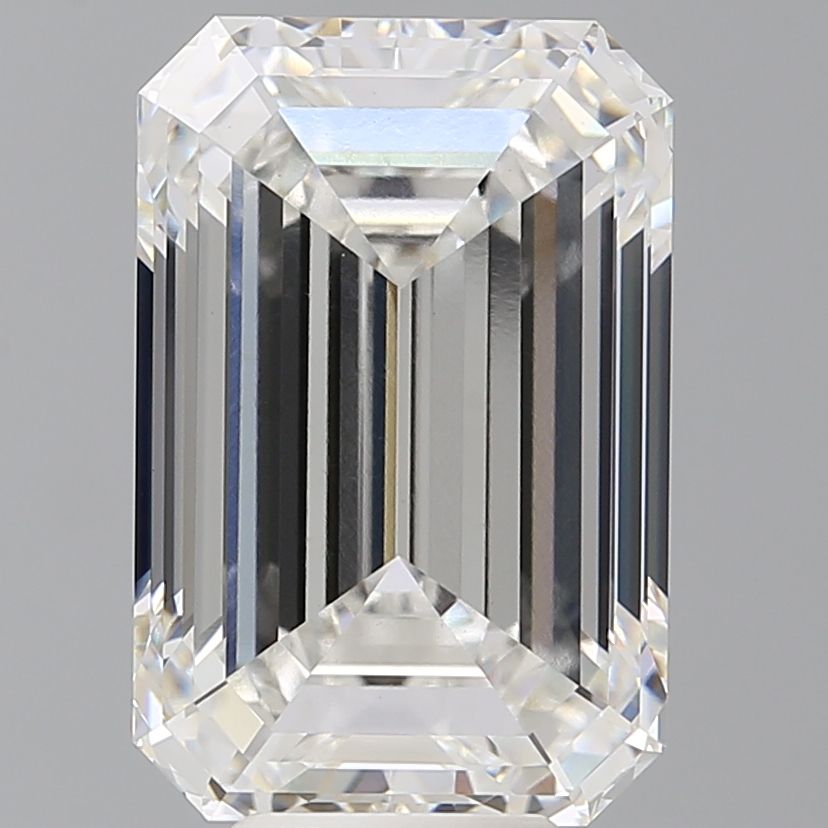 8.10 ct. emerald Lab Grown Diamond front image