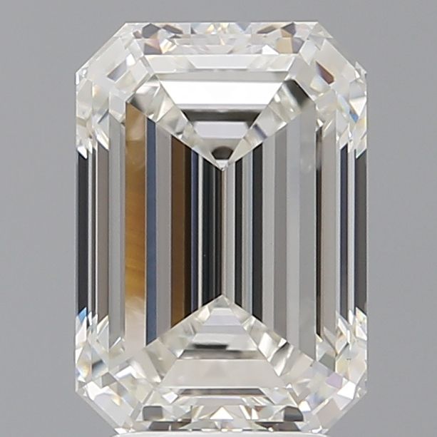 3.55 ct. emerald Lab Grown Diamond front image
