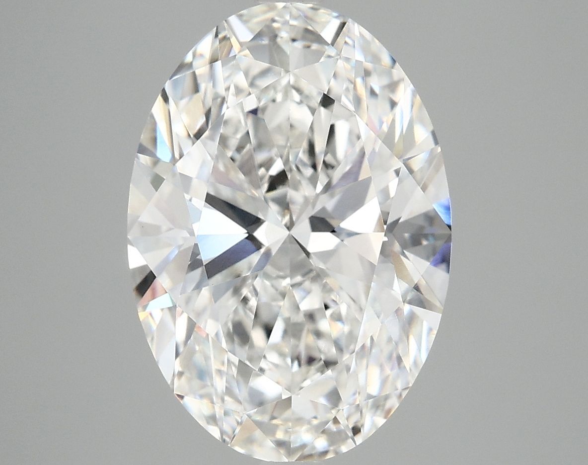 5.04 ct. oval Lab Grown Diamond front image