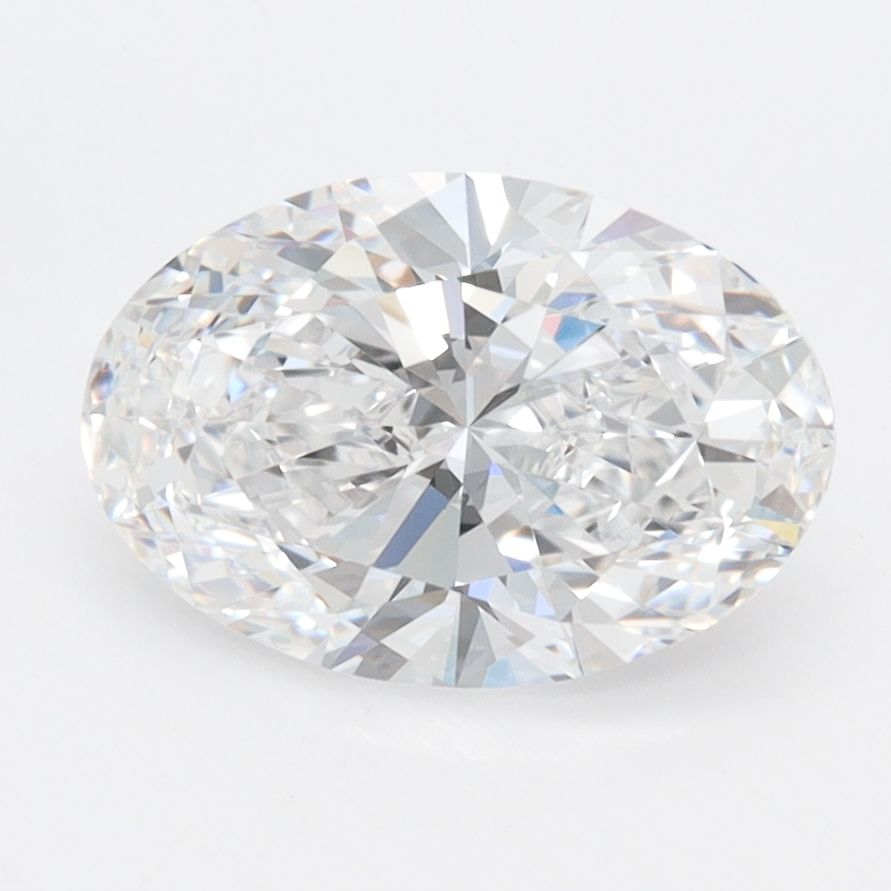 2.08 ct. oval Lab Grown Diamond front image
