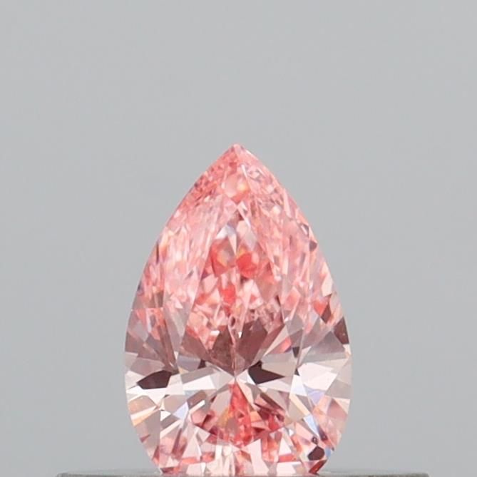 0.3 CT Fancy Vivid Pink PEAR