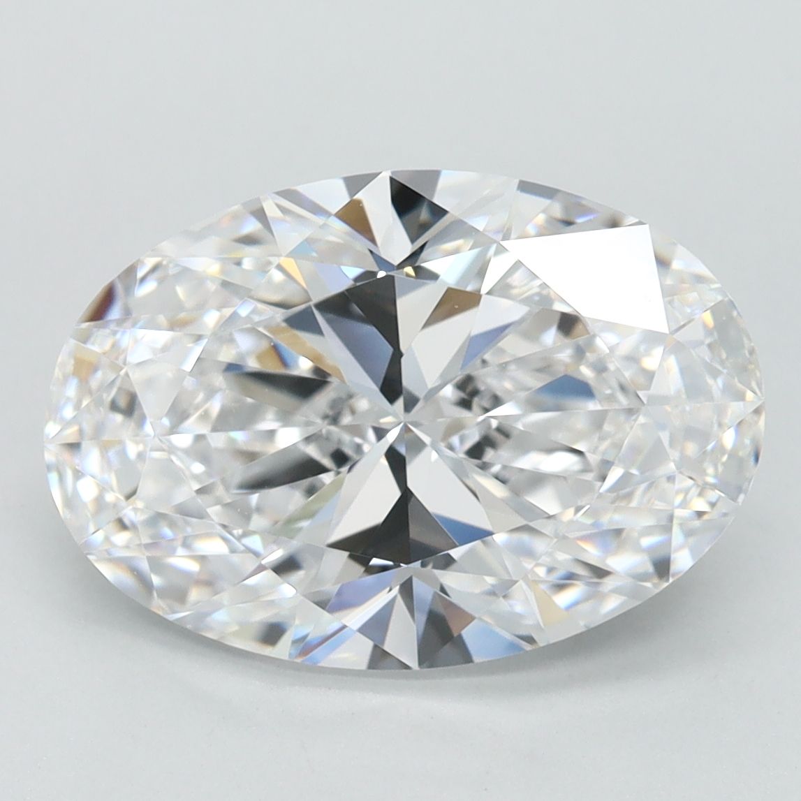 3.45 ct. oval Lab Grown Diamond front image