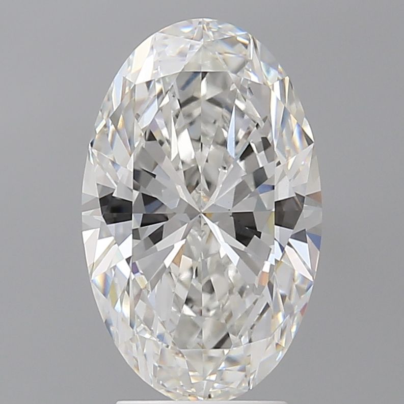 3.51 ct. oval Lab Grown Diamond front image