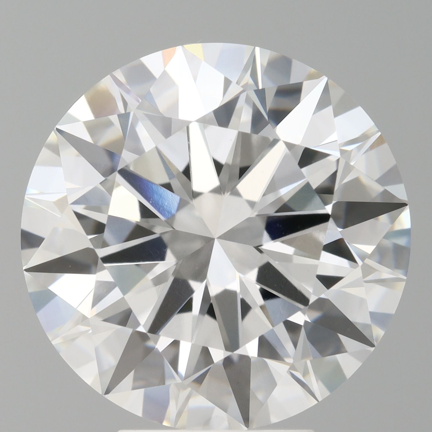 6.04 ct. round Lab Grown Diamond front image