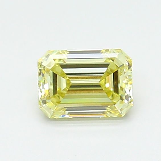 1.16 CT Fancy Light Yellow EMERALD