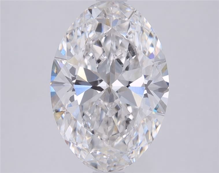 4.02 ct. oval Lab Grown Diamond front image