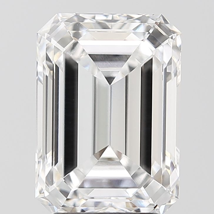 3.20 ct. emerald Lab Grown Diamond front image