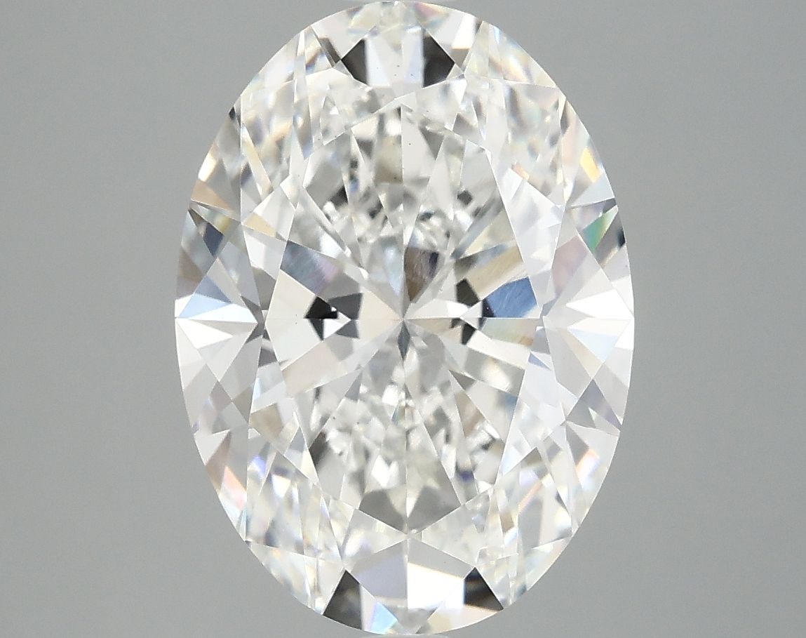 5.05 ct. oval Lab Grown Diamond front image