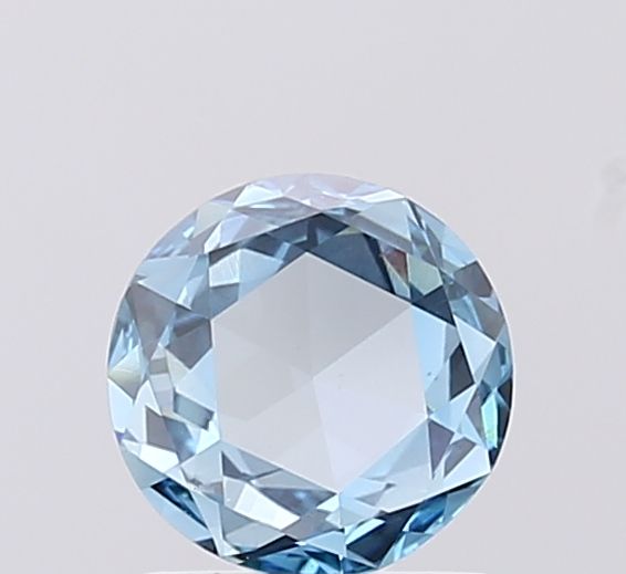 0.77 CT Fancy Vivid Blue ROSE