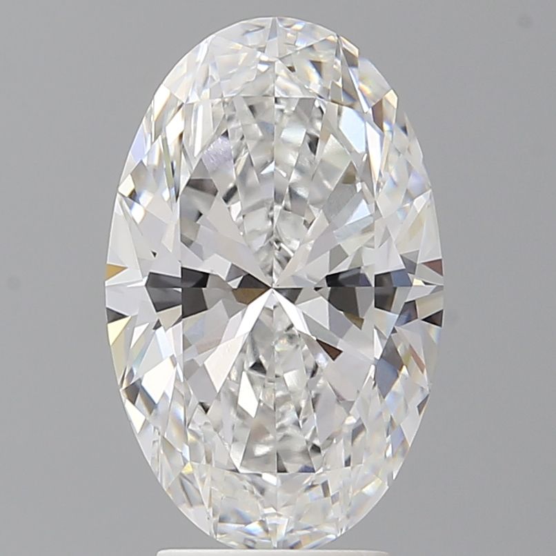 4.08 ct. oval Lab Grown Diamond front image