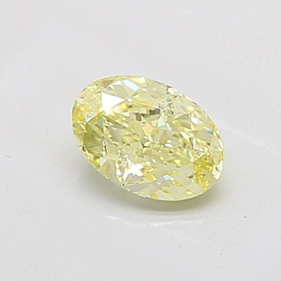 1.02 CT Fancy Intense Yellow OVAL