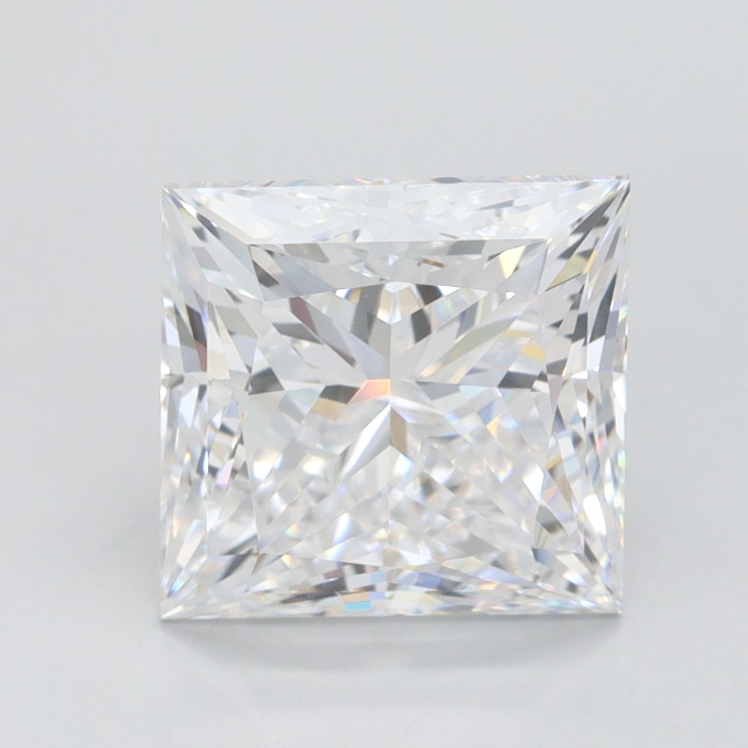 3.18 ct. princess Lab Grown Diamond front image