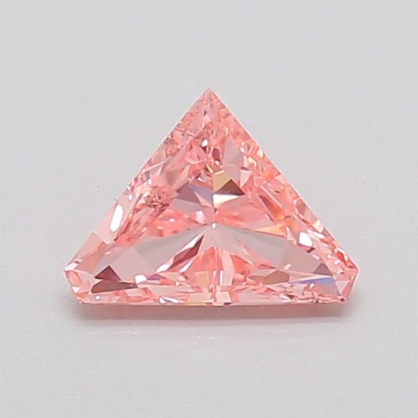 0.39 CT Fancy Vivid Pink PENTAGONAL