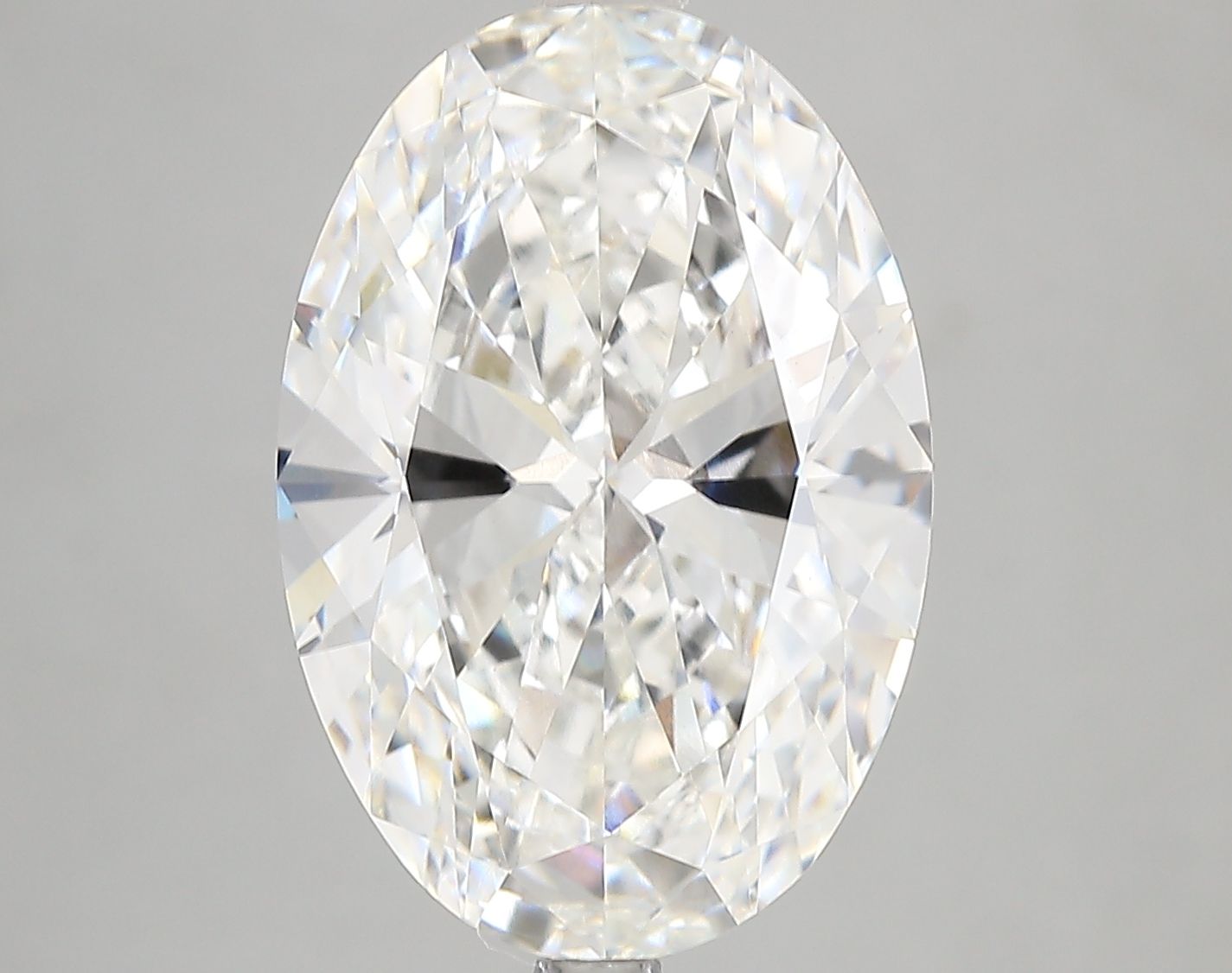 7.01 ct. oval Lab Grown Diamond front image