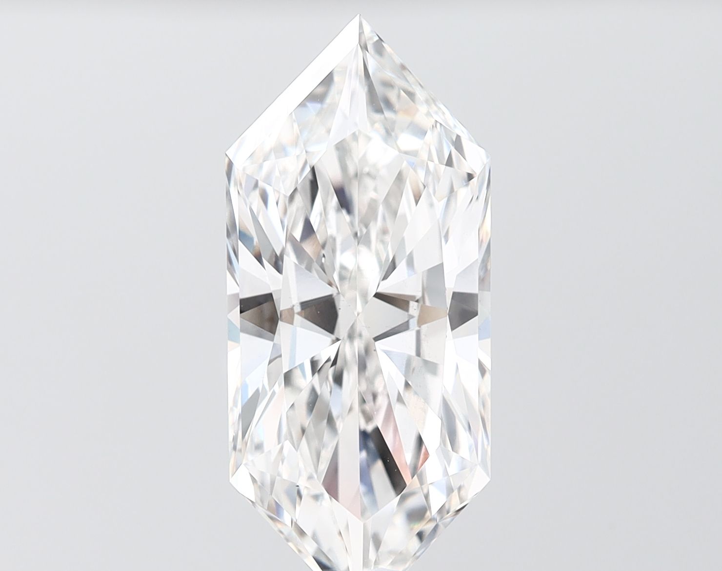 5.08 ct lab-grown Hexagonal Diamond