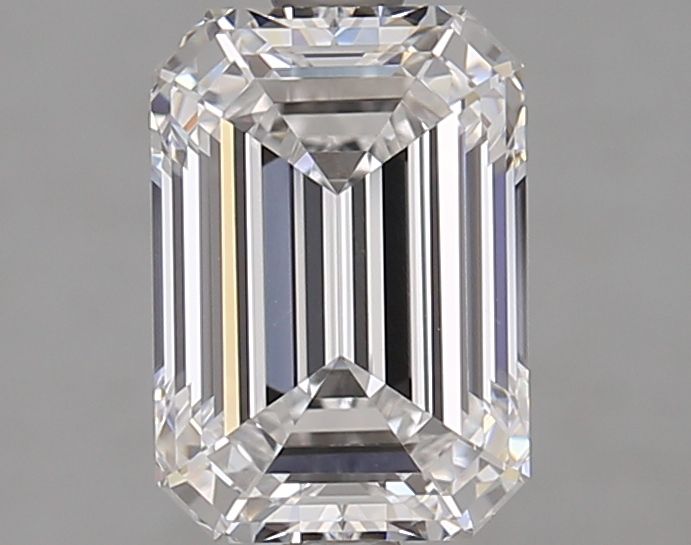 Diamant Émeraude 2.09 ct - Couleur D - Pureté IF