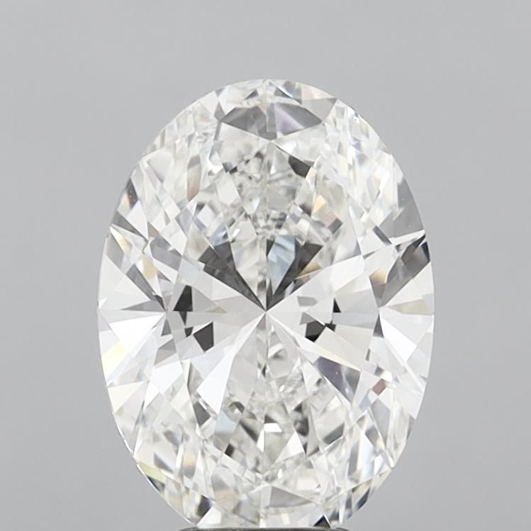5.10 ct. oval Lab Grown Diamond front image