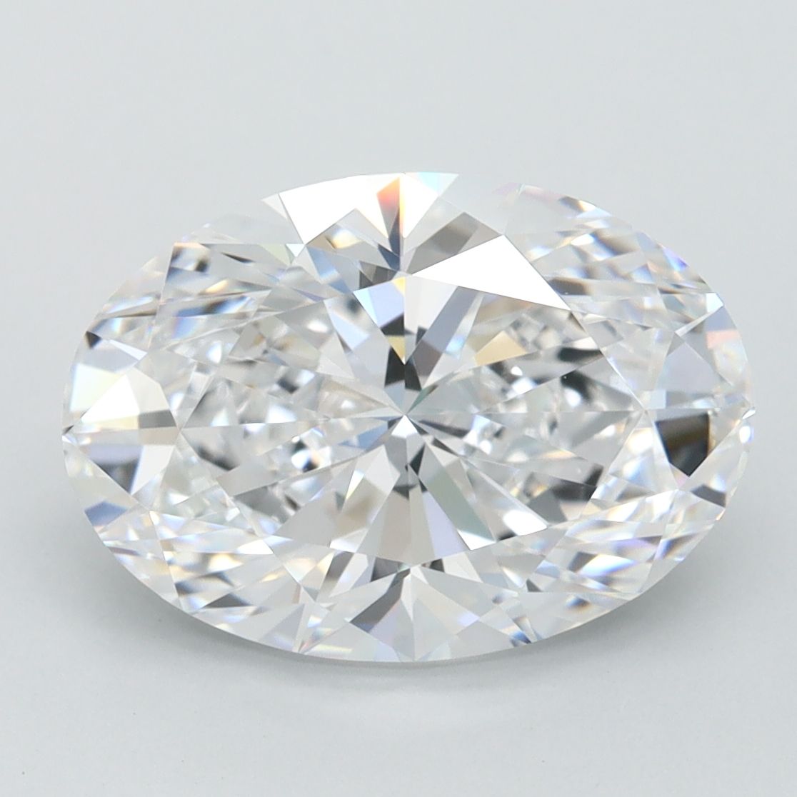 3.12 ct. oval Lab Grown Diamond front image