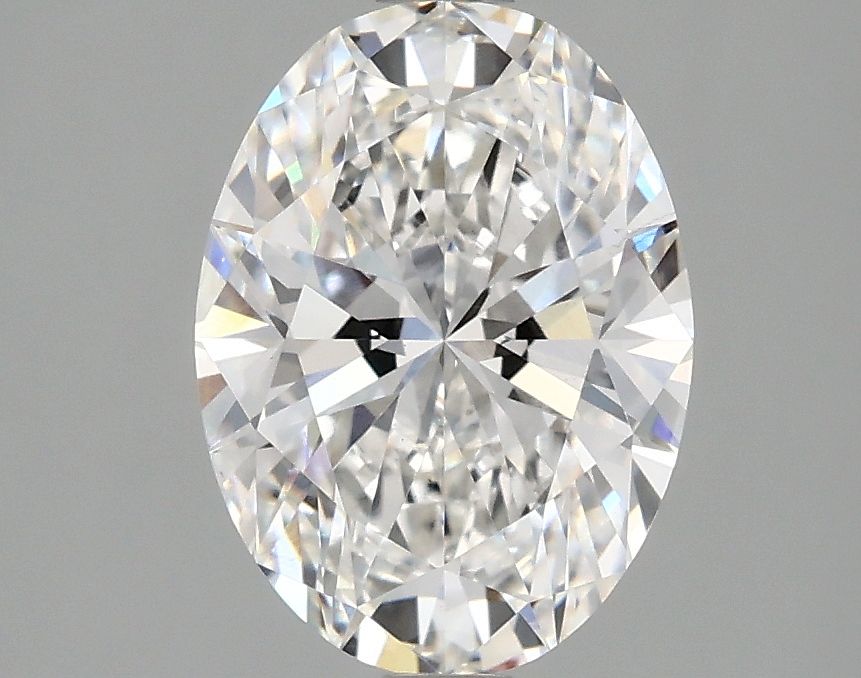 2.10 ct. oval Lab Grown Diamond front image