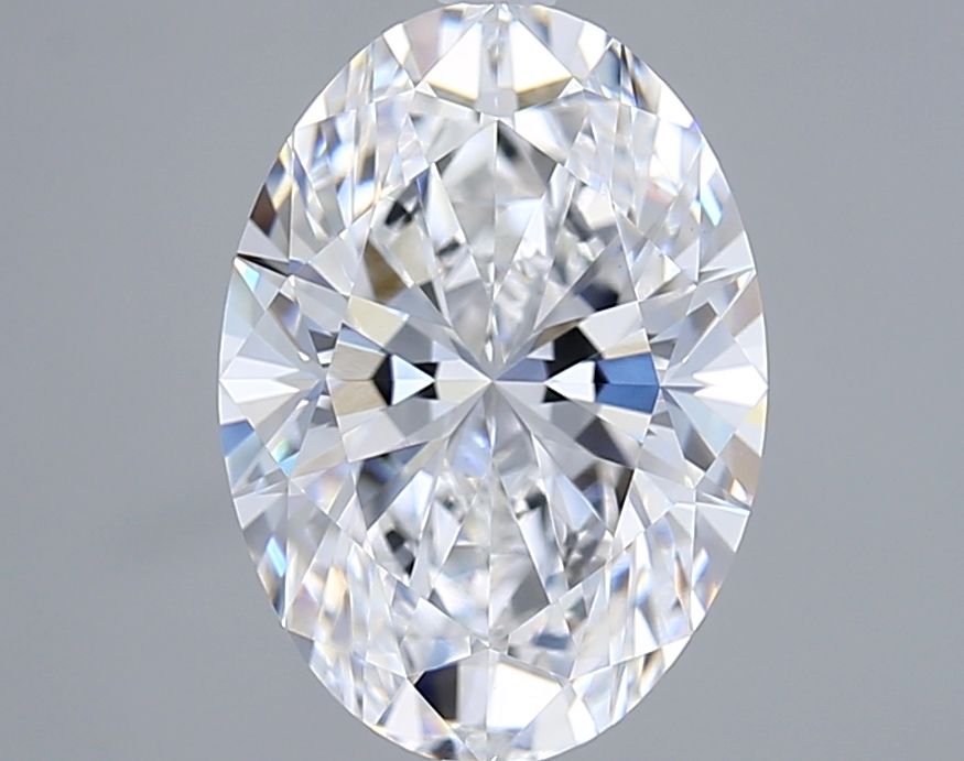 3.01 ct. oval Lab Grown Diamond front image