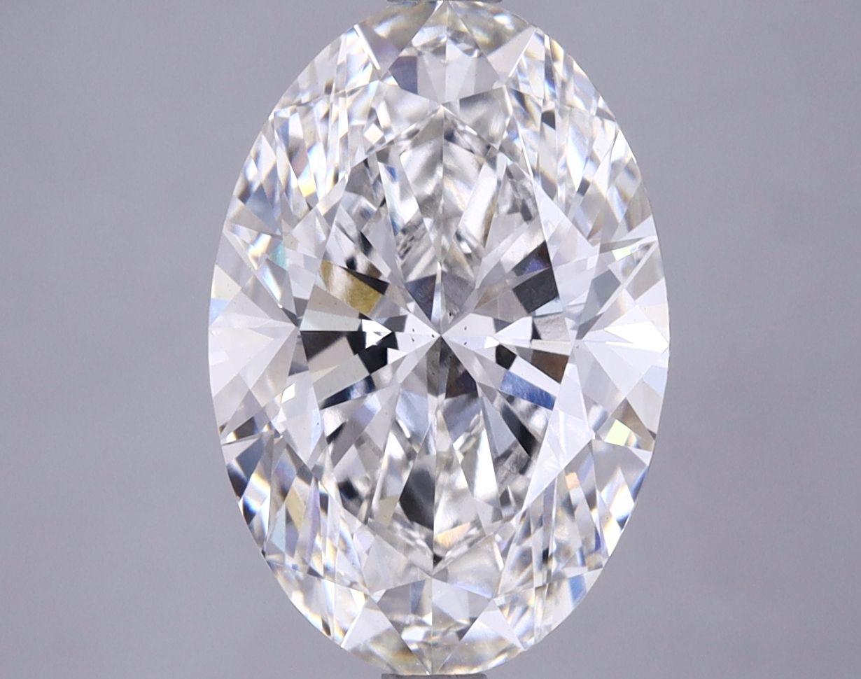 4.27 ct. oval Lab Grown Diamond front image