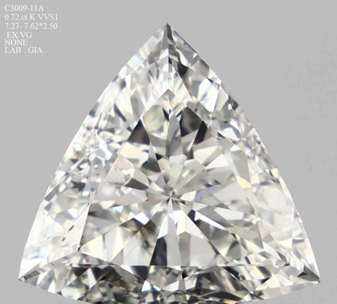 0.72 ct Triangular Diamond