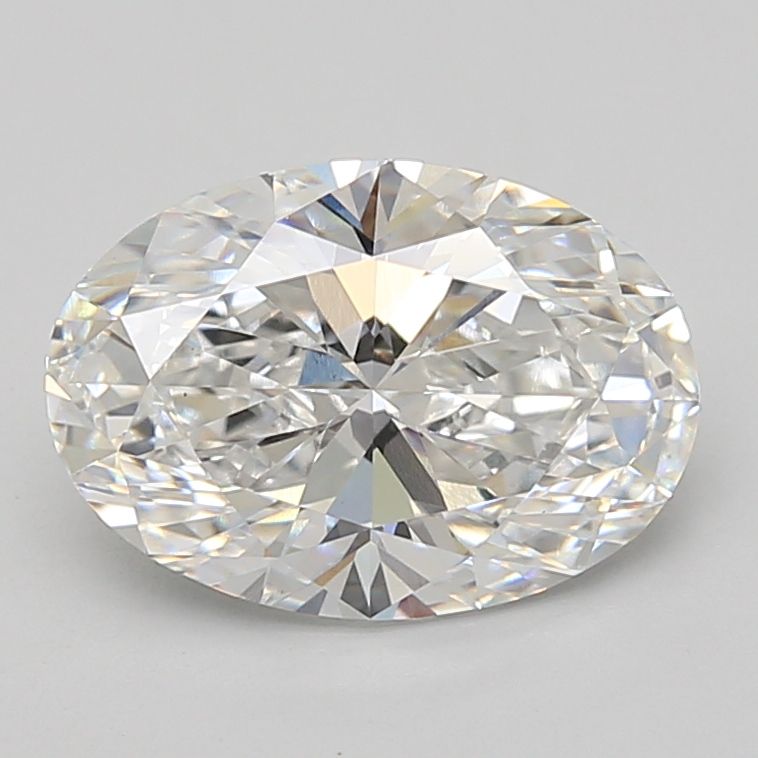 3.01 ct. oval Lab Grown Diamond front image