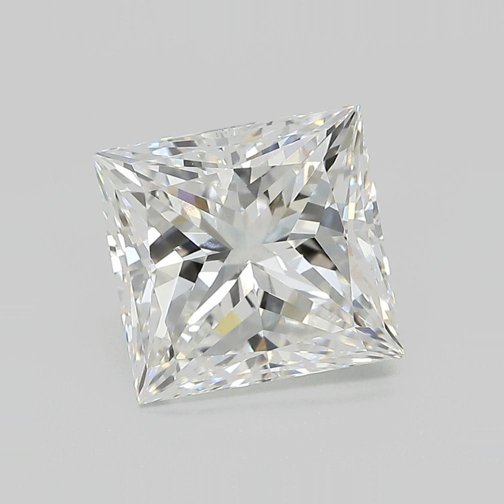 3.86 ct. princess Lab Grown Diamond front image