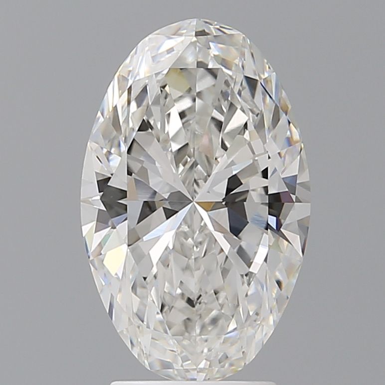 3.41 ct. oval Lab Grown Diamond front image