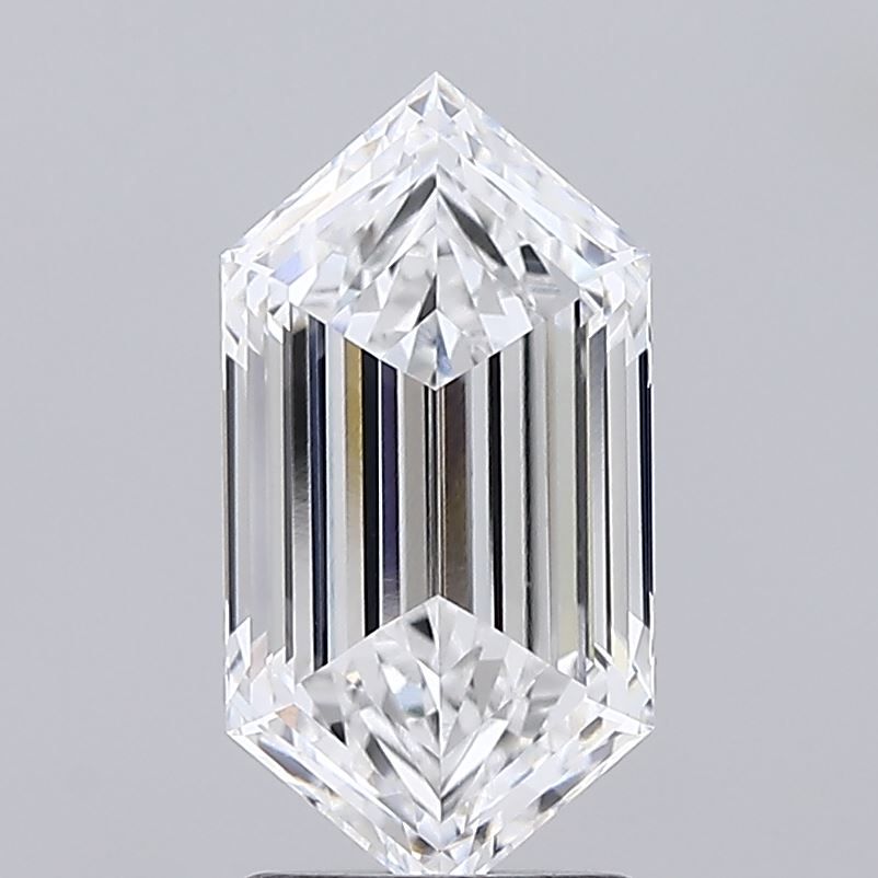 2.07 ct lab-grown Hexagonal Diamond
