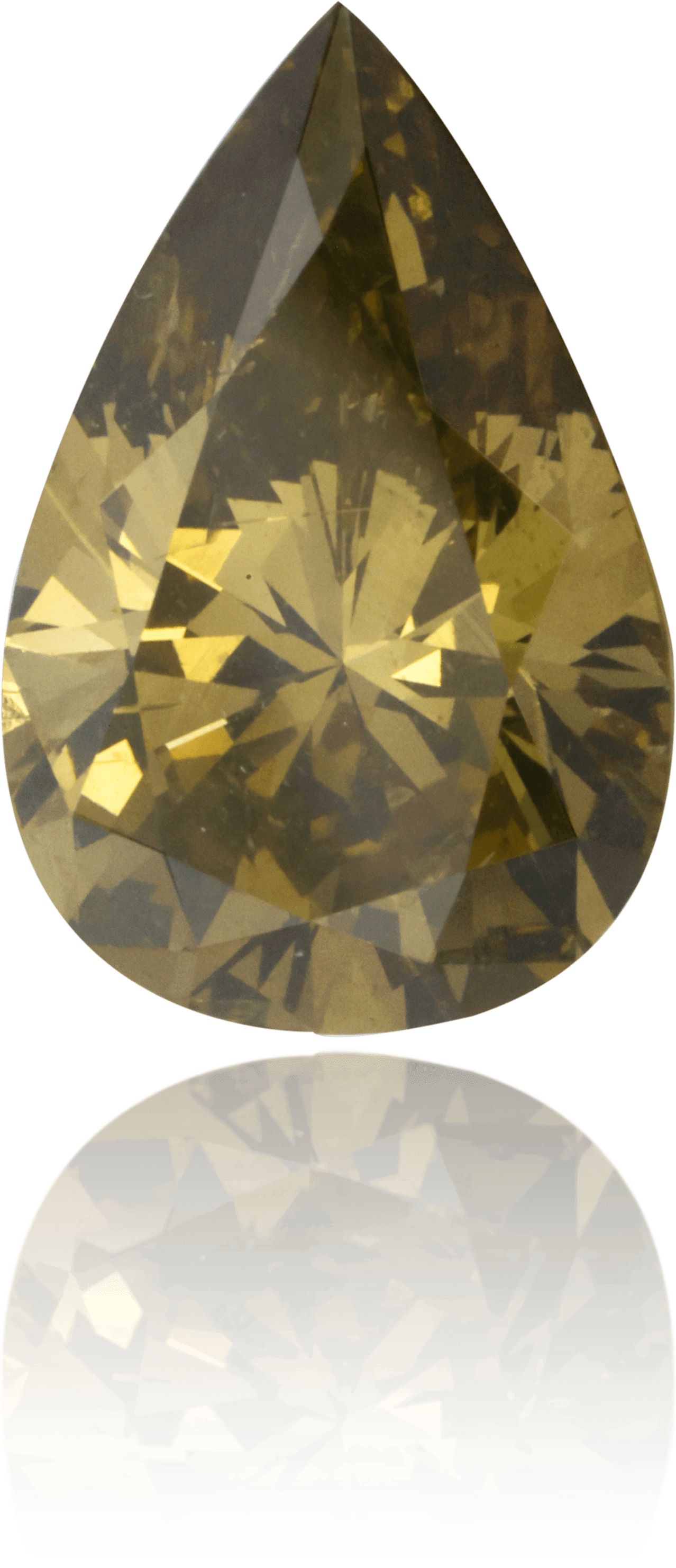 Diament 2.45 ct Fancy Greenish Brown/I1