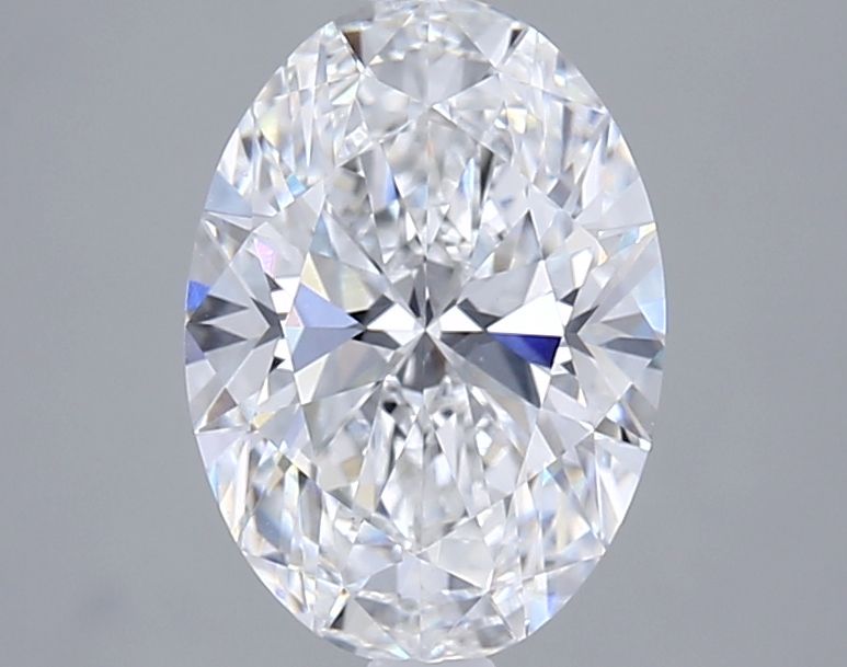 2.06 ct. oval Lab Grown Diamond front image