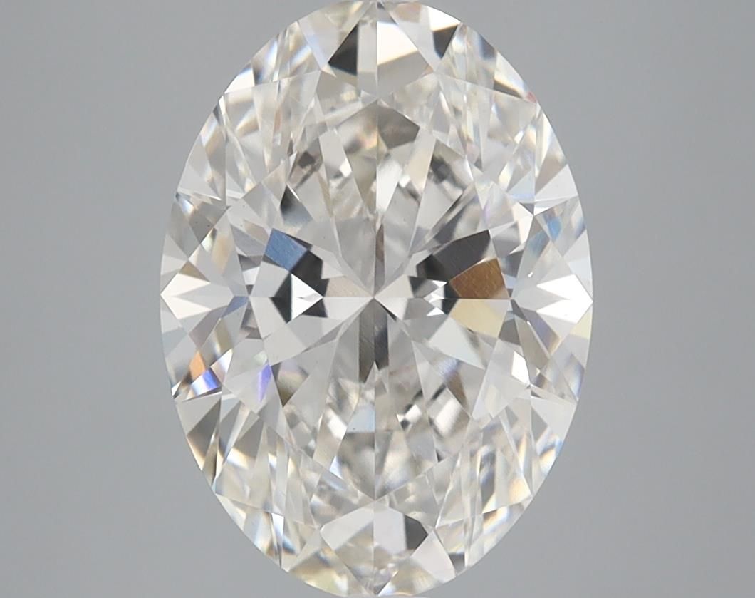 3.28 ct. oval Lab Grown Diamond front image