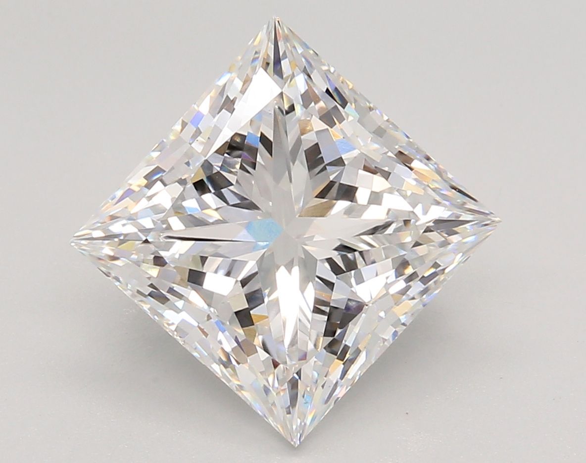 5.46 ct. princess Lab Grown Diamond front image