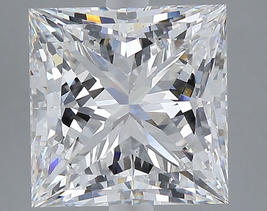5.24 ct. princess Lab Grown Diamond front image