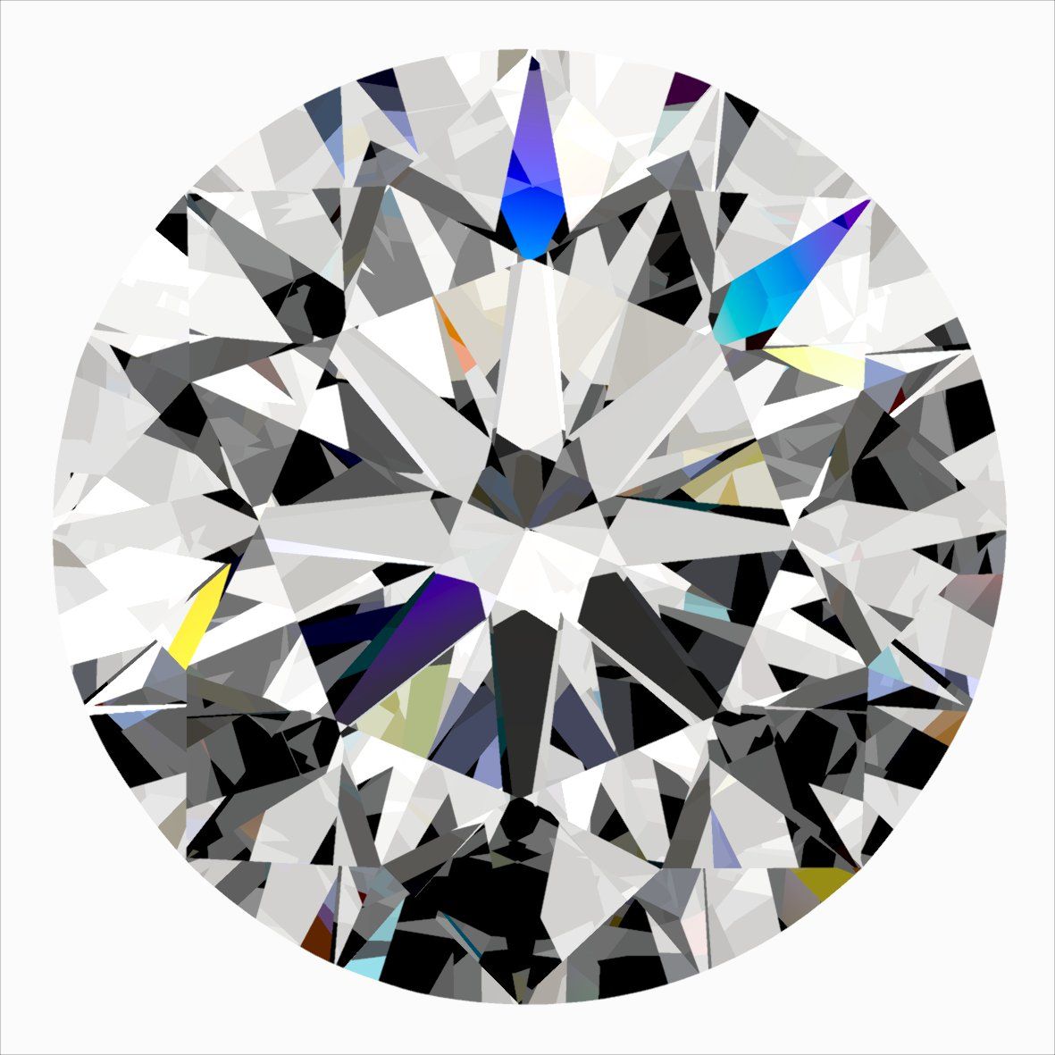 0.32 ct Round diamond