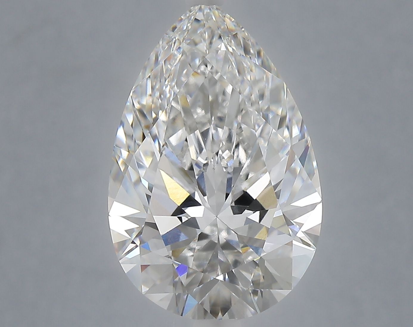 6.08 ct. pear Lab Grown Diamond front image