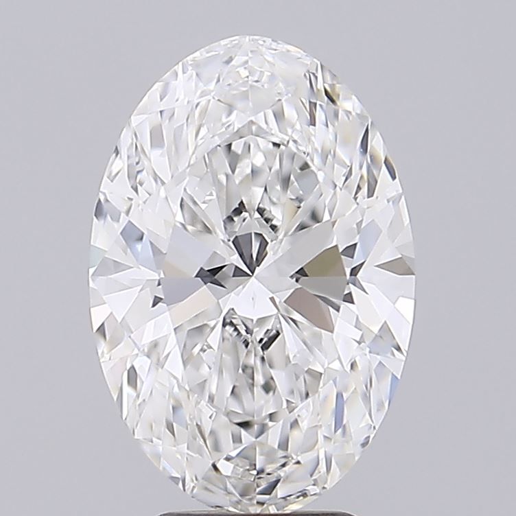 3.03 ct. oval Lab Grown Diamond front image