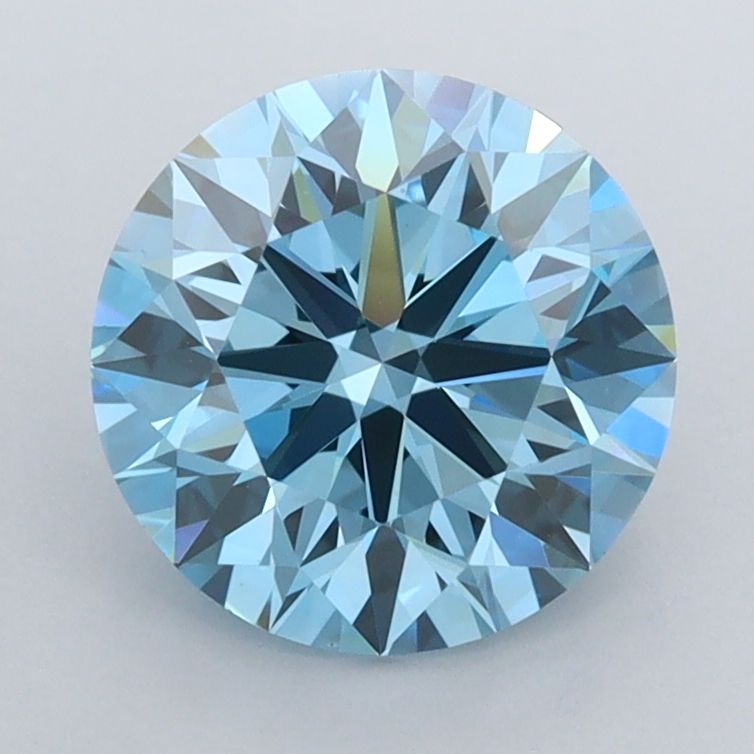 1.99 CT Fancy Vivid Blue ROUND