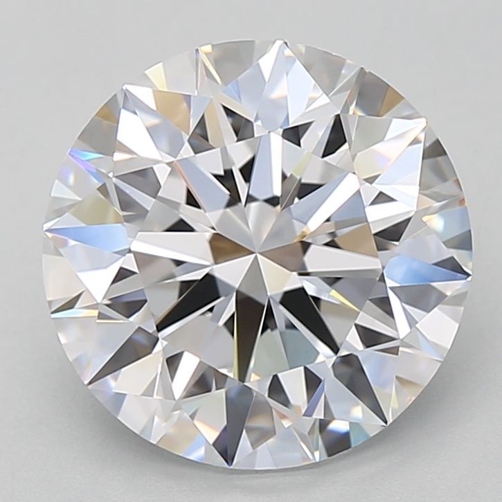 Diamant Rond 3.50 ct - Couleur D - Pureté VVS1