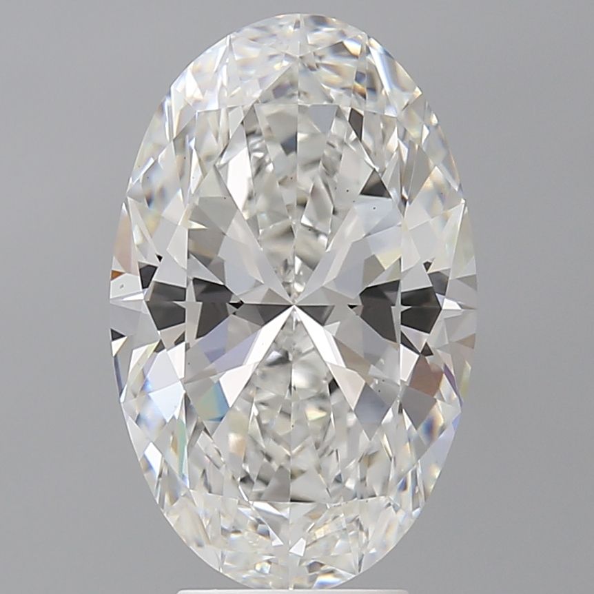 5.09 ct. oval Lab Grown Diamond front image