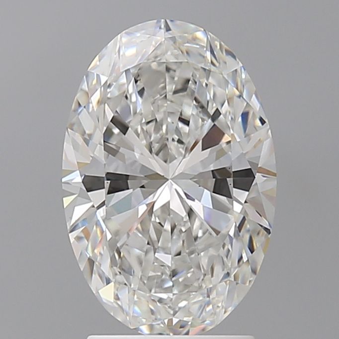 2.58 ct. oval Lab Grown Diamond front image