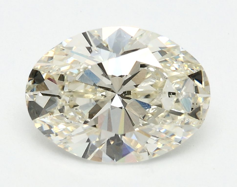 2.02 ct. oval Lab Grown Diamond front image