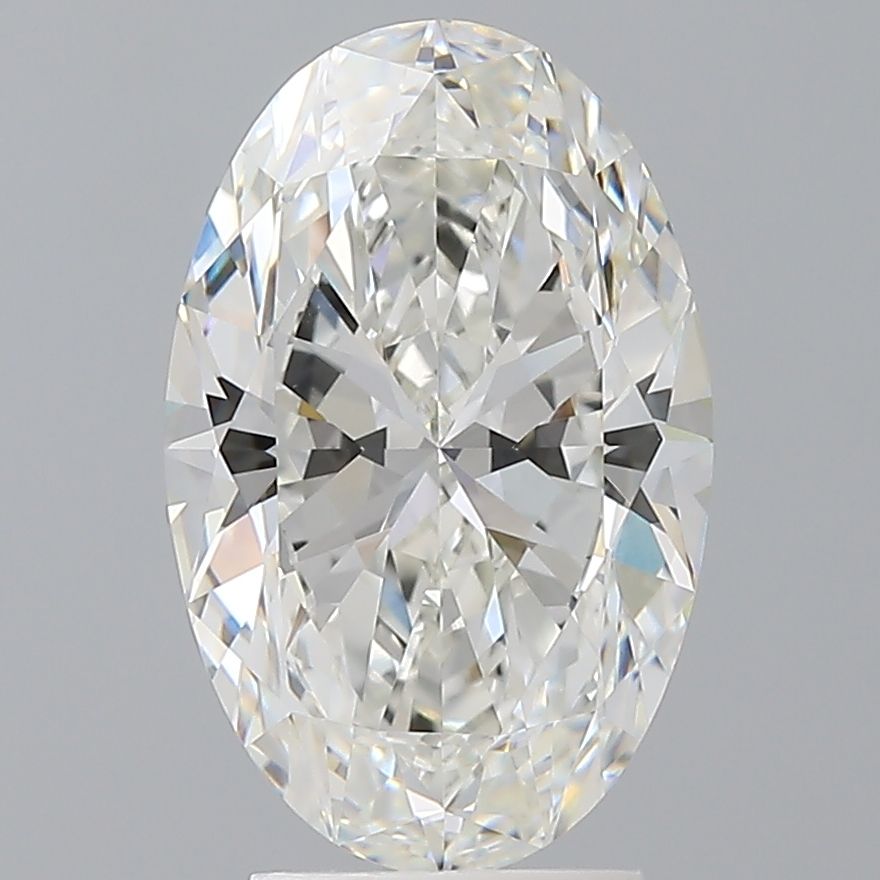 3.60 ct. oval Lab Grown Diamond front image